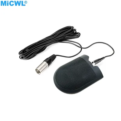 Microphone filaire bordure de Table MEB-114 avec motif de ramassage cardioïde alimentation fantôme