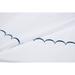 Home Sweet Home Collection 600TC Cotton Scallop Embroidery Sheet Set & Pillowcases