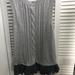 Anthropologie Dresses | Anthropologie Moth Grey Sweater Vest Dress Tunic Xl | Color: Gray/Silver | Size: Xl