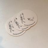 Brandy Melville Accessories | Free Brandy Sticker!! | Color: Cream | Size: Os