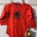 Carhartt One Pieces | Carhartt Long Sleeve Body Suit, Infant Size 9 Months, Rust Orange | Color: Orange | Size: 9mb