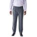 Men's Big & Tall KS Signature Easy Movement® Pleat-Front Expandable Dress Pants by KS Signature in Grey (Size 50 40)