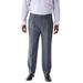 Men's Big & Tall KS Signature Easy Movement® Pleat-Front Expandable Dress Pants by KS Signature in Grey (Size 46 40)
