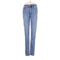 Gap Jeans - Mid/Reg Rise Skinny Leg Denim: Blue Bottoms - Women's Size 26 - Sandwash