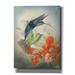 Epic Graffiti 'Hummingbird Cycle II' By Steve Hunziker, Canvas Wall Art, 12"X16"_2 Canvas, Solid Wood in Orange | 16 H x 12 W x 0.75 D in | Wayfair