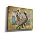 Epic Graffiti 'Pelican Paradise IV' By Steve Hunziker, Canvas Wall Art, 16"X12"_10 Canvas, Solid Wood in Yellow | 26 H x 30 W x 1.5 D in | Wayfair