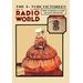Buyenlarge 'Radio World: the 8-Tube Victoreen' Vintage Advertisement in Orange | 36 H x 24 W x 1.5 D in | Wayfair 0-587-07183-4C2842
