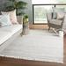 White 36 x 0.33 in Area Rug - Joss & Main Graham Striped Hand-Woven Flatweave Indoor/Outdoor Area Rug Recycled P.E.T. | 36 W x 0.33 D in | Wayfair