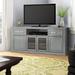 Lark Manor™ Mamie Corner TV Stand for TVs up to 65" in Gray | 26.38 H in | Wayfair DA4328AE325B468789965FECF13F642E