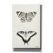 August Grove® Butterflies by Lori Deiter - Wrapped Canvas Photograph Metal in Black/Green/White | 40 H x 26 W x 1.5 D in | Wayfair