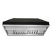 Kobe Range Hoods 35" Kobe Eco Mode Technology 700 CFM Ducted Insert Range Hood in Stainless Steel in Gray | 11.1 H x 35 W x 36 D in | Wayfair