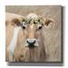 August Grove® Floral Cow I by Lori Deiter - Wrapped Canvas Photograph Canvas, Solid Wood | 26 H x 26 W x 1.5 D in | Wayfair