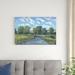 Red Barrel Studio® Lazy River Day II by Timothy O' Toole - Wrapped Canvas Painting Canvas in White | 24 H x 36 W x 1.25 D in | Wayfair