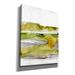 Orren Ellis 'Organic Seascape II' By Lila Bramma, Canvas Wall Art, 26"X34" Plastic in Green | 34 H x 26 W x 1.5 D in | Wayfair