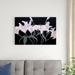 Red Barrel Studio® Dramatic Lilies by Sandra Iafrate - Wrapped Canvas Painting Canvas in White | 24 H x 36 W x 1.25 D in | Wayfair