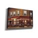 Red Barrel Studio® 'Bistro II' By Tim O'toole, Canvas Wall Art, 40"X26" Canvas, Solid Wood in Black/Orange/Red | 12 H x 18 W x 0.75 D in | Wayfair