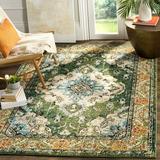 Blue/Green 108 x 0.45 in Area Rug - Dakota Fields Clevon Oriental Forest Green/Light Blue Area Rug | 108 W x 0.45 D in | Wayfair