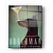 Red Barrel Studio® Doberman Martini by Ryan Fowler - Unframed Graphic Art Plastic/Acrylic | 16 H x 12 W x 0.12 D in | Wayfair