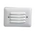 Arlmont & Co. Chimeka Hardwired LED Step Light Metal in White | 3.5 H x 5 W x 3 D in | Wayfair 0737479718FF4CCCBE4FC4A722FC1C24