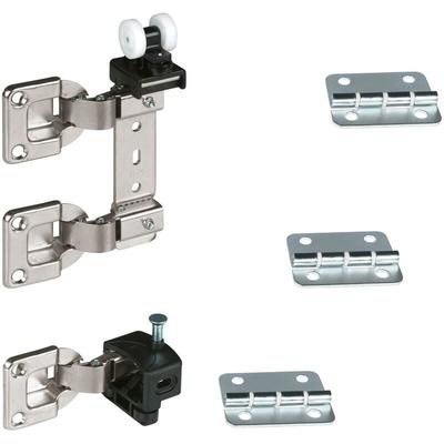 Montagesatz für WingLine 6, Faltschiebetürbeschlag - Set - Hettich Image