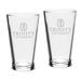 Trinity Tigers 16oz. 2-Piece Classic Pub Glass Set