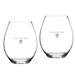 Lewis & Clark College Pioneers 20oz. 2-Piece Riedel Stemless Wine Glass Set