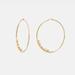 Coach Jewelry | Coach Jennifer Lopez Signature Large Rare 3" Hoop Earrings Extra Gold C9112 Nwt | Color: Gold | Size: Os
