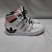 Adidas Shoes | Adidas Originals Hardcourt Trainers Ortholite Girls White Pink Black Size 3 | Color: Pink/White | Size: 3g