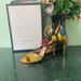 Gucci Shoes | Gucci Flower Heels Sandals Golden 37 | Color: Yellow | Size: 6.5