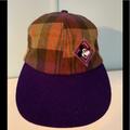 Disney Accessories | Mickey Mouse Disney Flannel Wool Hat Cap Elastic Band | Color: Purple | Size: Os
