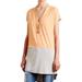 Anthropologie Tops | Anthropologie Dolan Left Coast Colorblock Tunic | Color: Gray/Orange | Size: S