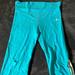 Adidas Pants & Jumpsuits | Blue Maternity Capri Leggings | Color: Blue/White | Size: Xl