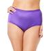 Plus Size Women's Nylon Brief 10-Pack by Comfort Choice in Bright Pack (Size 16) Underwear