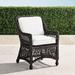 Set of 2 Hampton Dining Arm Chair in Black Walnut Finish - Alejandra Floral Aruba - Frontgate