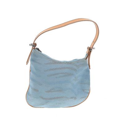 Fendi Shoulder Bag: Blue Solid Bags
