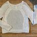 Lululemon Athletica Sweaters | Lululemon Athletica Baby Blue Cropped Knit Sweater | Color: Blue | Size: 12