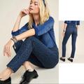 Anthropologie Jeans | Anthro Joe’s Milla High-Rise Straight Ankle Jeans Size 25 | Color: Blue | Size: 25
