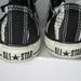 Converse Shoes | Converse All Star Zebra Stripe Black Off White Newsprint Tennis Shoes W6 | Color: Black/White | Size: 6