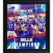 Buffalo Bills Framed 15" x 17" 2021 AFC East Division Champions Collage
