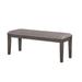 Gracie Oaks Bellvue Upholstered Bench Upholstered in Brown/Gray | 19 H x 48 W x 18 D in | Wayfair 4080070FC08741CB9A086FB39D774670