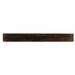 Dogberry Collections Modern Farmhouse Fireplace Shelf Mantel, Wood in Brown | 5.5 H x 36 W x 6.25 D in | Wayfair m-farm-3662-dkch-none