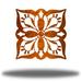 Dakota Fields Blossom Mandala Wall Décor Metal in Brown | 24 H x 24 W x 0.06 D in | Wayfair 10A724CE599F4A05A99C39DB2A1F9E3A