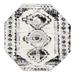 Black/White 63 x 0.75 in Area Rug - Union Rustic Ithalia Oriental Area Rug Polyester | 63 W x 0.75 D in | Wayfair 16F146D848AD478D997A47A51C1A898B