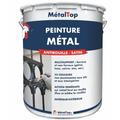 Metaltop - Peinture Metal - Pot 25 l - 9005 - Noir foncé Noir foncé