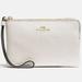 Coach Bags | Classic Coach Wristlet Wallet- New In Package/Perfect Gift Idea! | Color: Gold/White | Size: Os