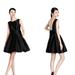 Kate Spade Dresses | Kate Spade Black Silk Pleated Dress Back Bow Size 2 | Color: Black | Size: 2