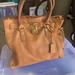 Michael Kors Bags | Michael Kors Leather Bag With Shoulder Strap | Color: Tan | Size: Os