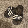 Adidas Shoes | Adidas Slippers | Color: Black/White | Size: 7