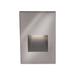 WAC Landscape Lighting Low Voltage Step Light Metal in Gray/Brown | 5 H x 3 W x 1.5 D in | Wayfair 4021-30SS