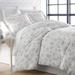 Sweet Floral Down Alternative Comforter and Sham Set